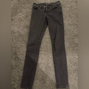 Levi's Charcoal Skinny Jeans